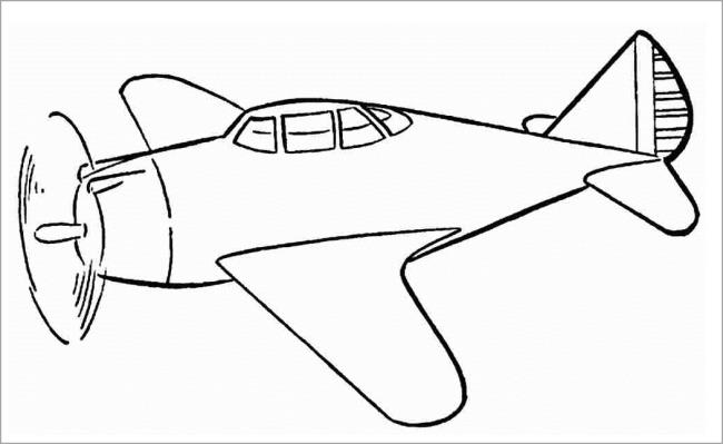 Summary of the most beautiful plane coloring pictures