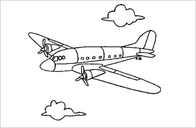 Summary of the most beautiful plane coloring pictures