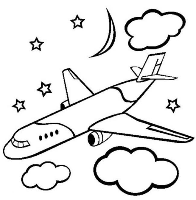 Summary of the most beautiful plane coloring pictures