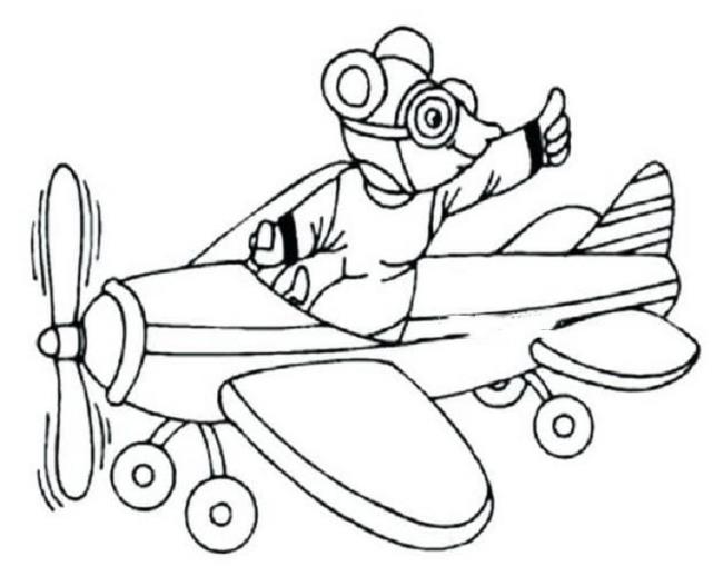 Summary of the most beautiful plane coloring pictures