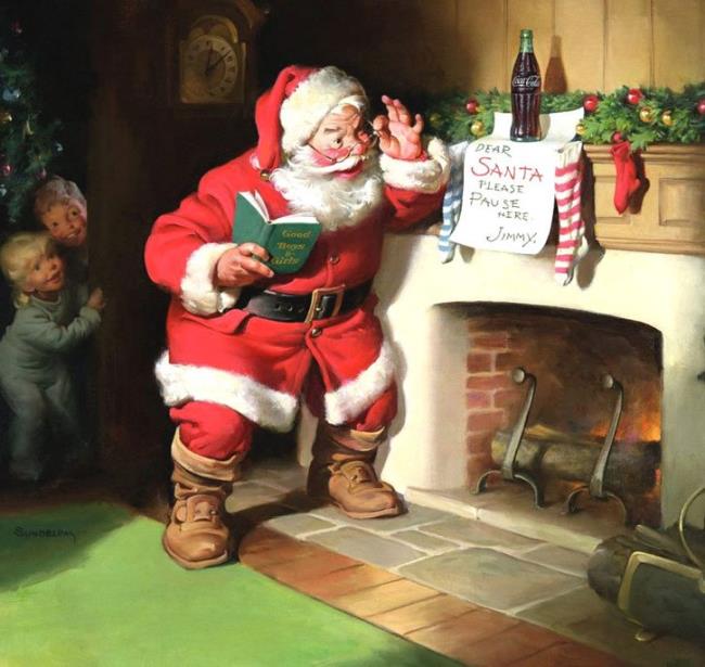 Koleksi gambar paling indah dari Santa Claus