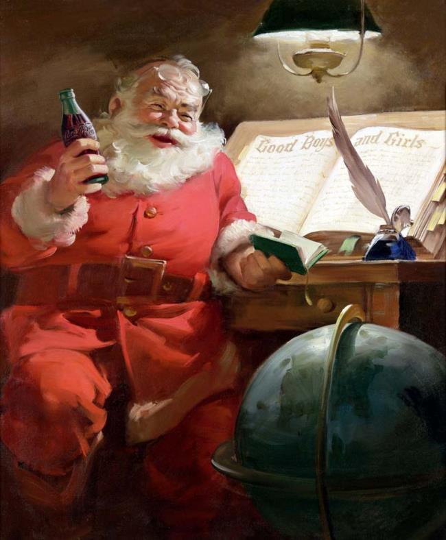 Koleksi gambar paling indah dari Santa Claus
