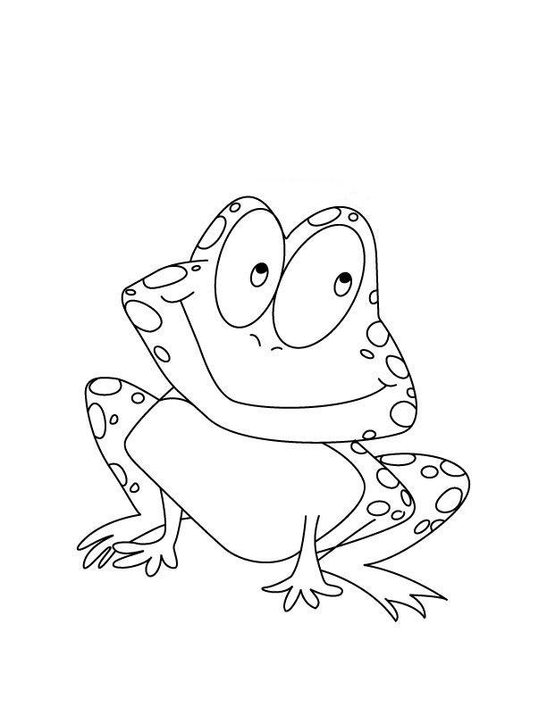 Collection of the most beautiful frog coloring for your baby