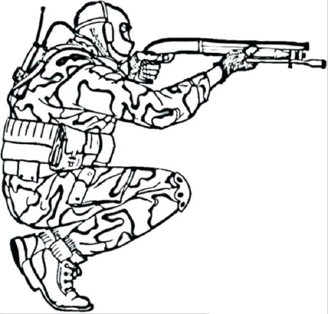 Summary of the most beautiful army coloring pictures