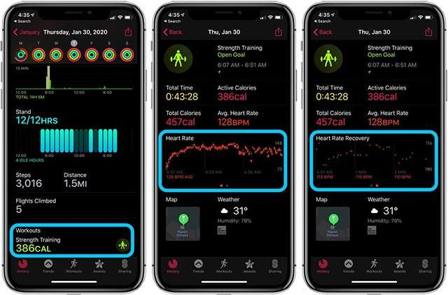 Track workouts on Apple Watch