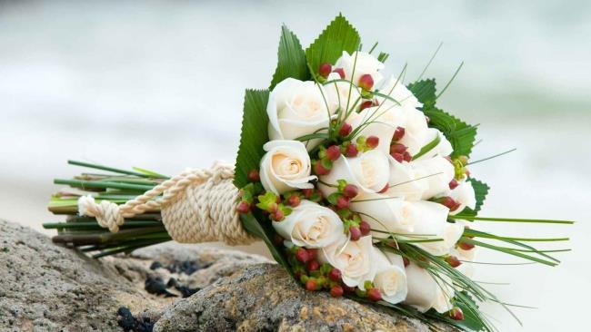 सुंदर हाइड्रेंजस शादी के गुलदस्ते की खूबसूरत तस्वीरें