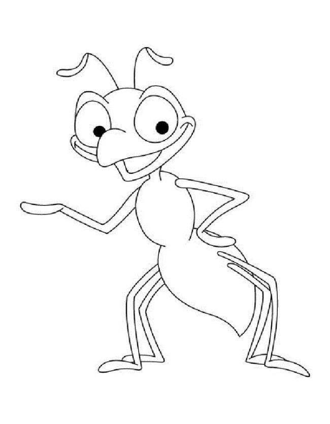 Collection of the most beautiful ant coloring pictures for children