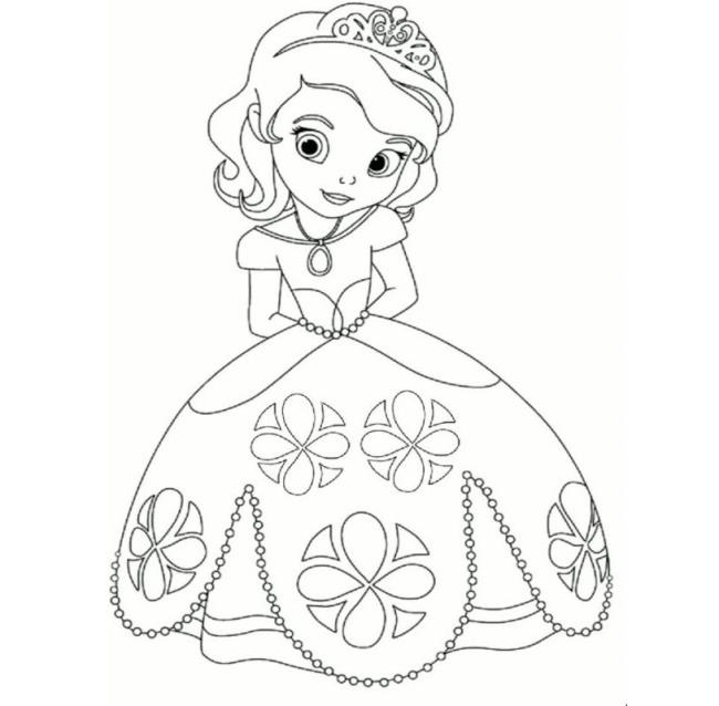 Summary of beautiful and simple coloring pictures for 5-year-old babies