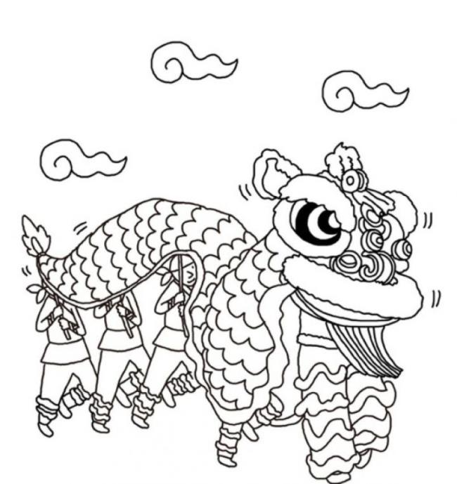 Collection of the most beautiful dragon coloring pictures