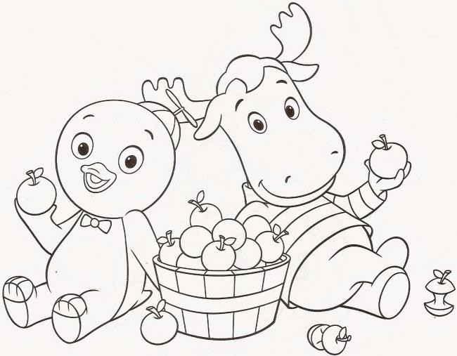 Summary of beautiful and simple coloring pictures for 5-year-old babies