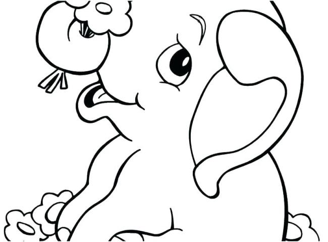 Collection of the most beautiful elephant coloring pictures