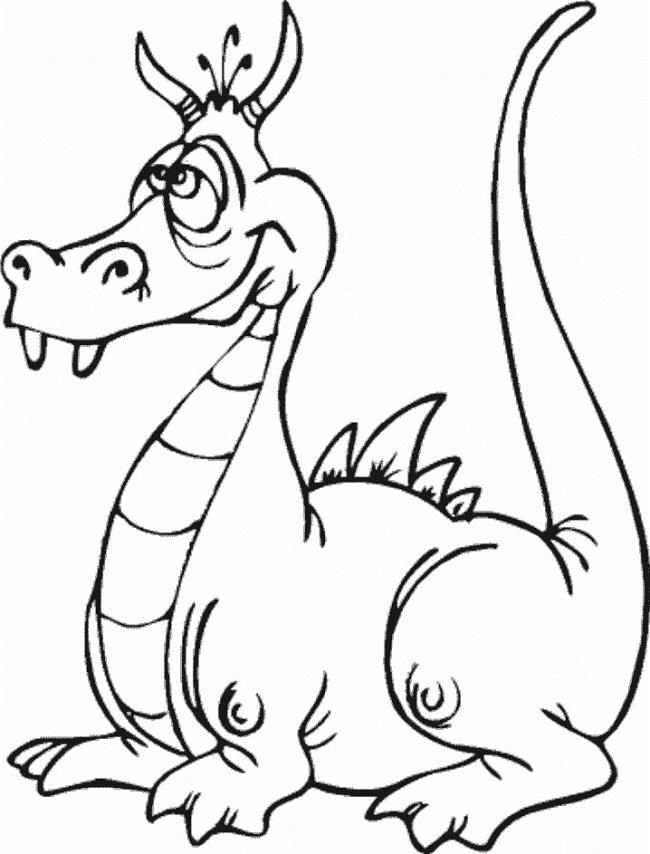 Collection des plus belles images de coloriage de dragon