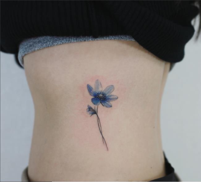 Картинки красивых татуировок хризантем