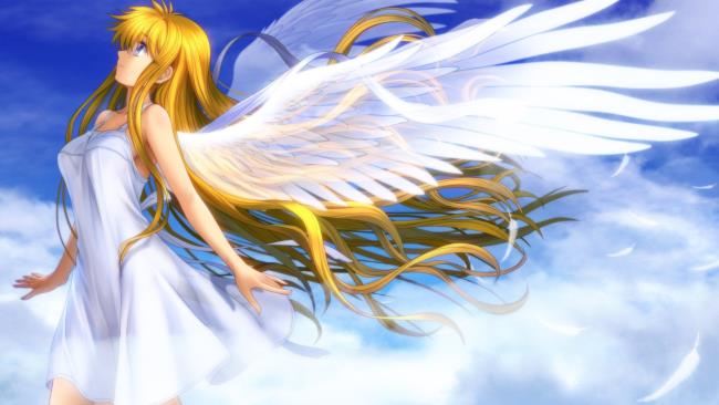 Koleksi wallpaper Anime Angel yang paling indah
