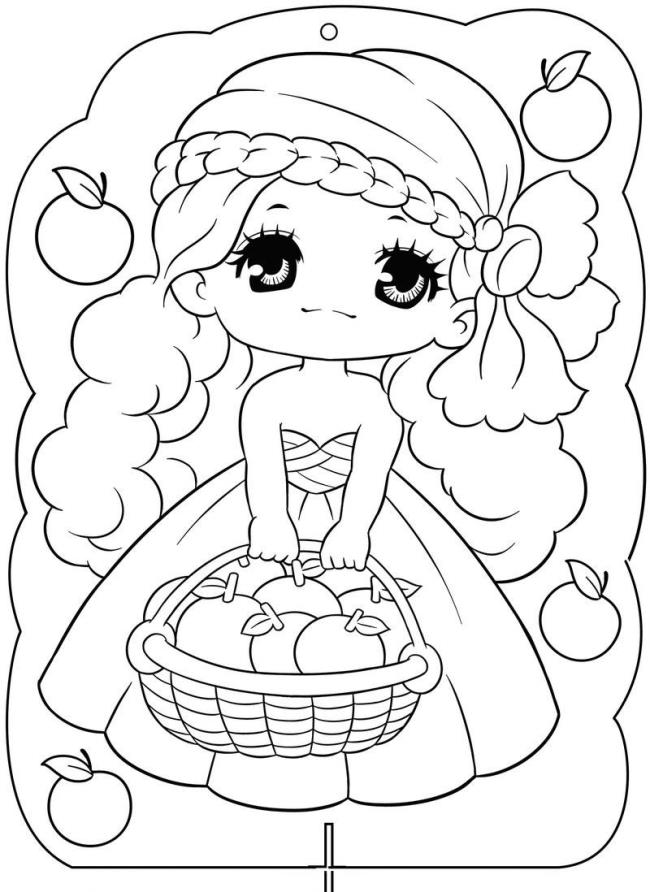 Summary of beautiful and simple coloring pictures for 5-year-old babies