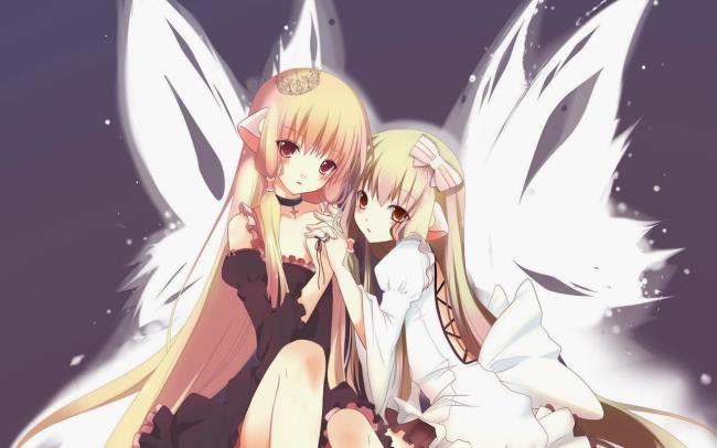 Verzameling van de mooiste Anime Angel-achtergronden