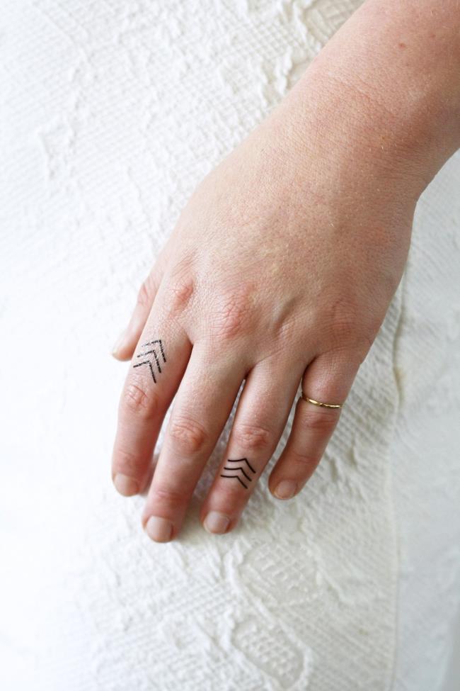 Koleksi tatu pergelangan tangan yang sangat unik untuk anda