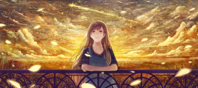Verzameling Anime-achtergronden over droevige, eenzame liefde