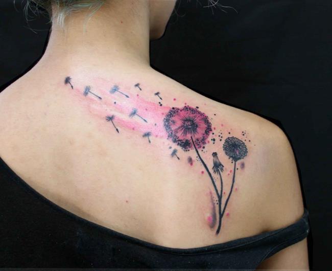 Coleção dos mais belos padrões de tatuagem de flores-leão