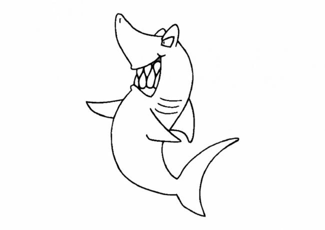 Collection of beautiful shark coloring pictures