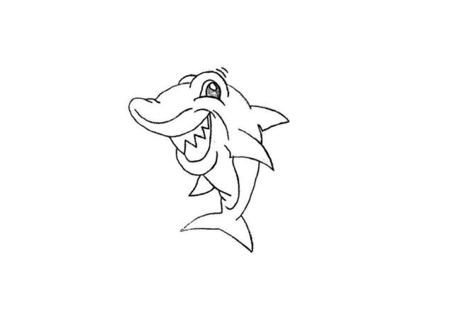 Collection of beautiful shark coloring pictures