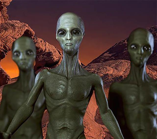 Gambar ringkasan alien misterius