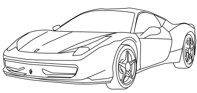 Summary of car coloring pictures for babies