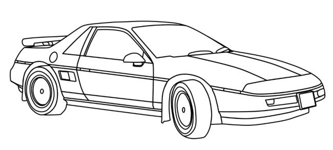 Resumen de imágenes para colorear de automóviles para bebés