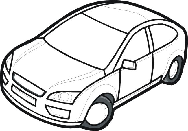 Résumé des images de coloriage de voiture pour les bébés