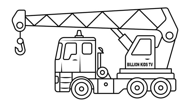 Ringkasan crane mewarnai lukisan paling indah untuk anak-anak