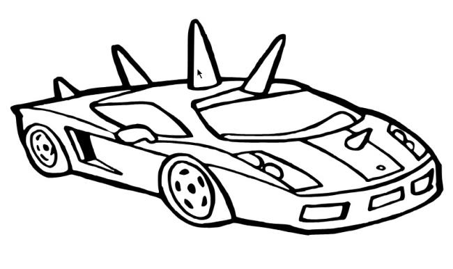 Summary of car coloring pictures for babies