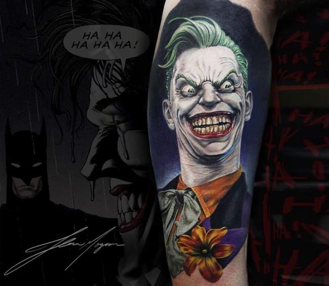 Koleksi corak tatu Joker yang penuh dengan misteri dan sangat menarik