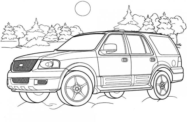 Summary of car coloring pictures for babies