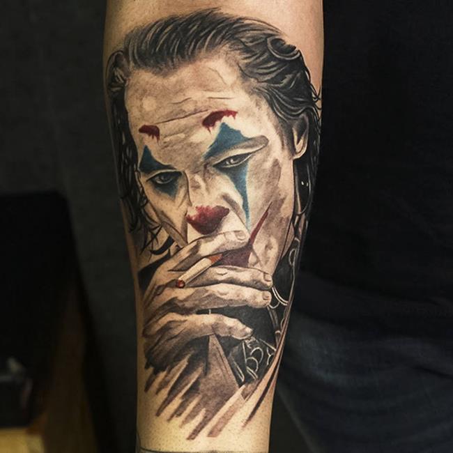 Verzameling Joker-tatoeagepatronen vol mysterie en buitengewoon aantrekkelijk