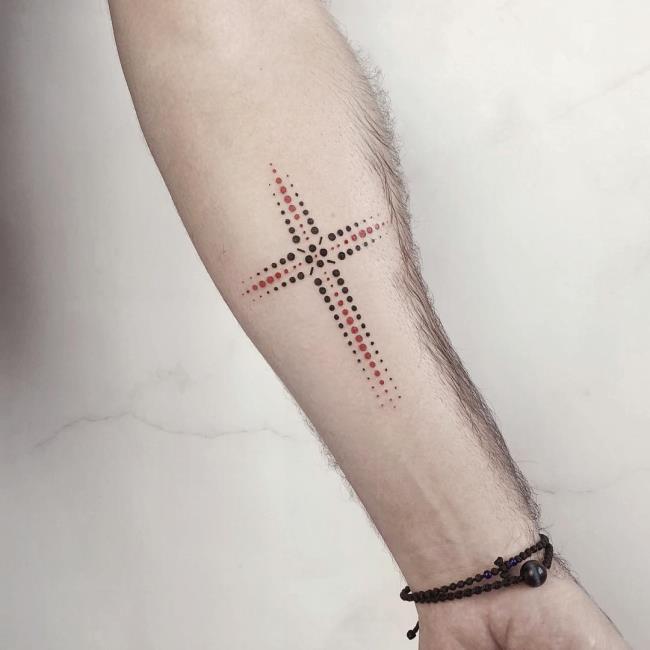 Summary of the most impressive cross tattoo patterns