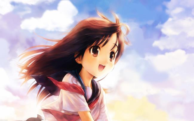 Koleksi wallpaper gadis Anime lucu yang indah