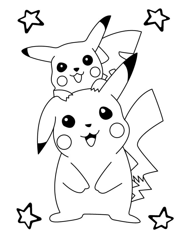 Koleksi pewarna gambar pokemon yang paling indah