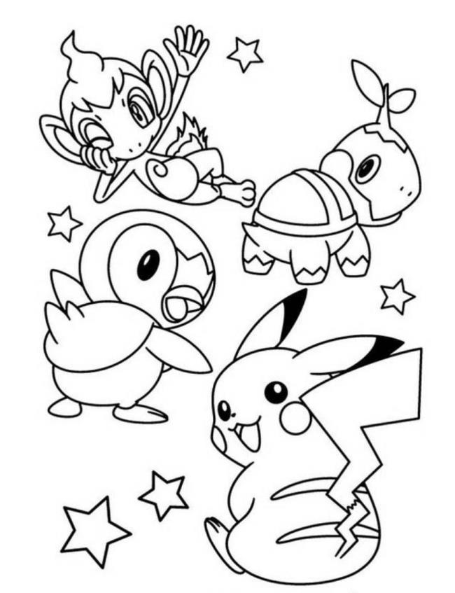 Coleção das mais bonitas imagens para colorir pokemon