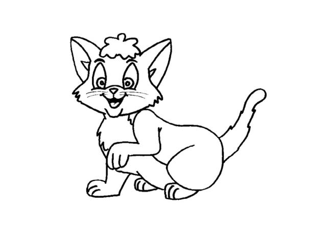 Collection of the most beautiful cat coloring pictures