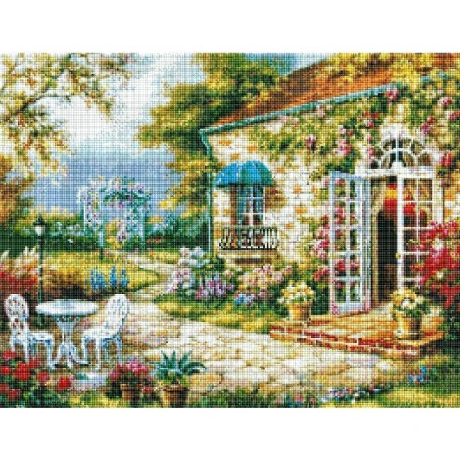 Collection of beautiful landscape embroidery cross