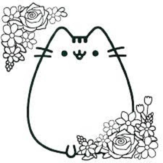 Collection of the most beautiful cat coloring pictures