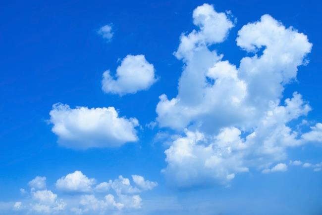 Sammlung der schönsten Wolkenhintergrundmuster