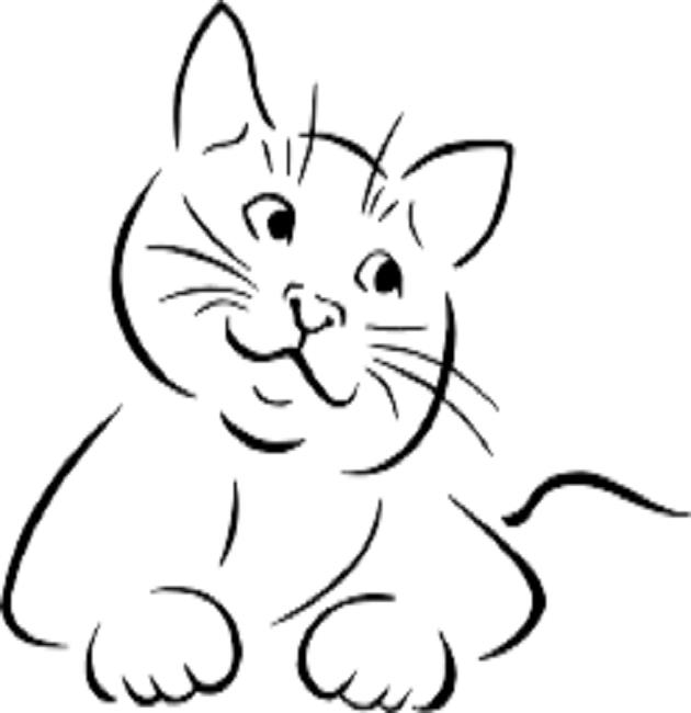 Collection of the most beautiful cat coloring pictures