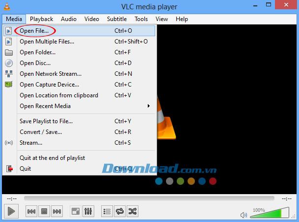 Instruction pour prendre des vidéos sur VLC Media Player