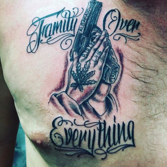 Collection de tatouages ​​de famille, la famille est toujours particulièrement significative