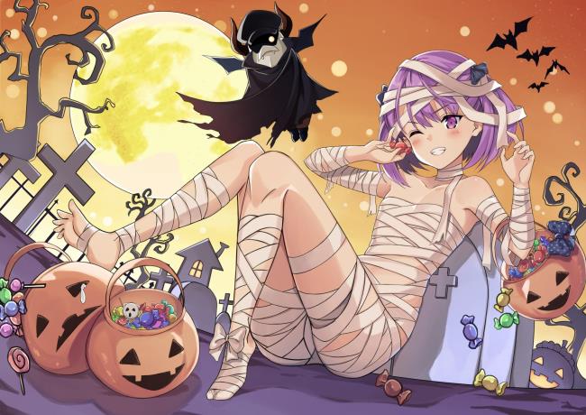 Koleksi gambar Halloween Anime paling indah