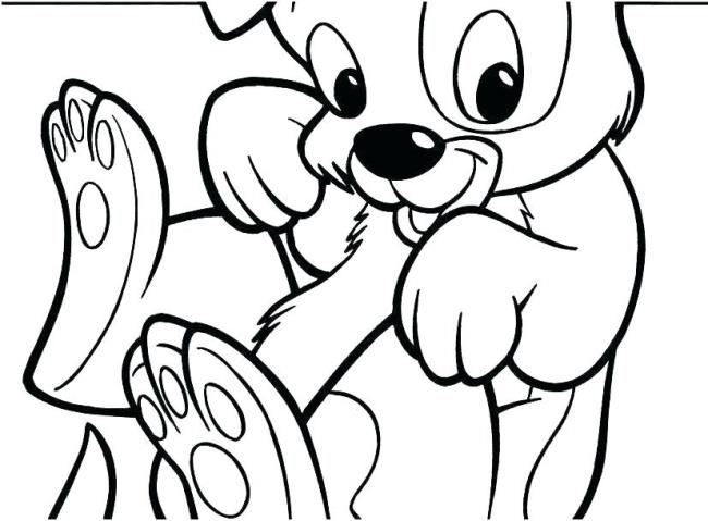 Collection of the most beautiful dog coloring pictures