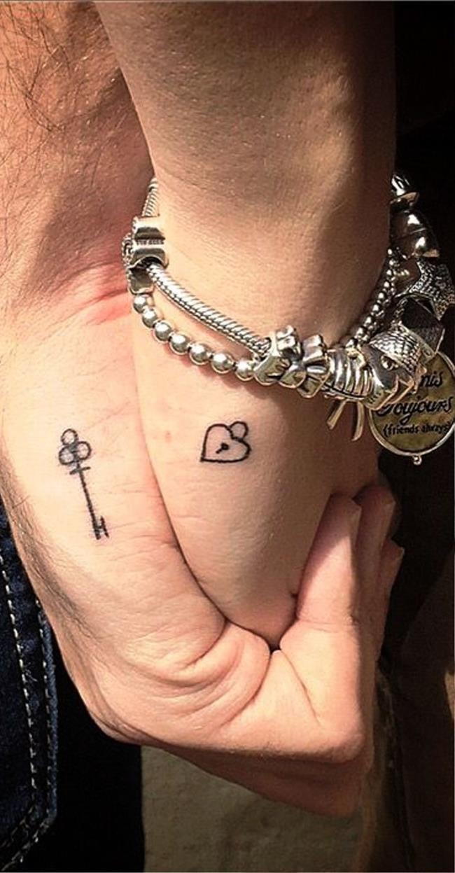 Collection de tatouages ​​de couple-Tatouages ​​de couple