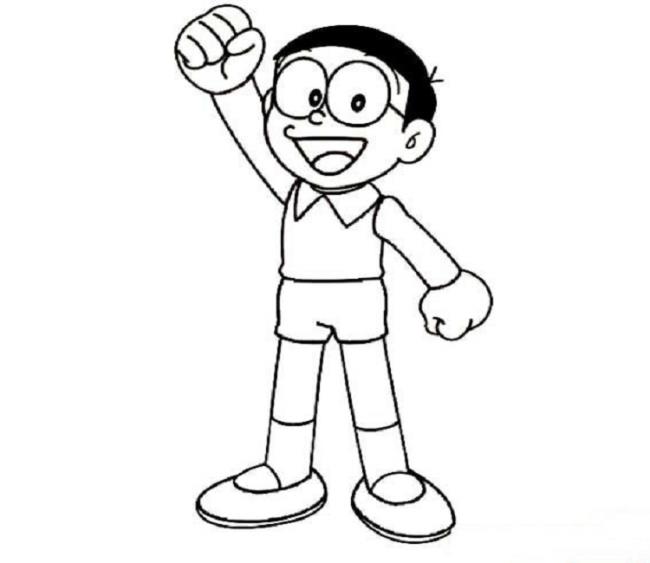 En güzel Nobita boyama resimleri topluluğu