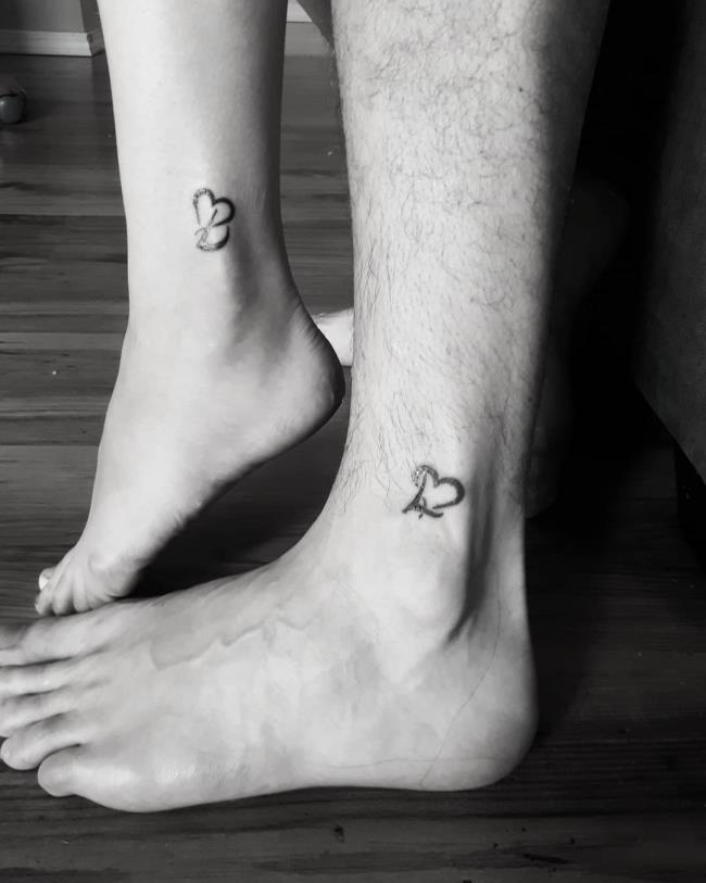 Coleção de tatuagens de casal-Tatuagens de casal